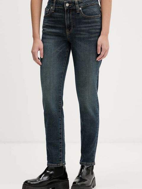 Tommy Jeans jeansy damskie kolor granatowy DW0DW21805 - zdjęcie produktu nr 1
