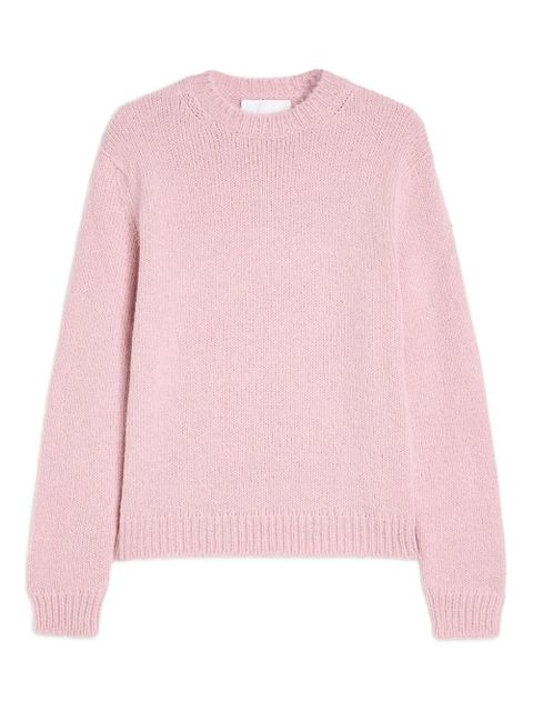 Jil Sander ribbed-cuff alpaca-wool-blend sweater - Pink - zdjęcie produktu nr 1