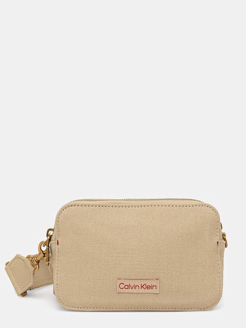 Calvin Klein torebka crossbody damska bawełniana - zdjęcie produktu nr 1
