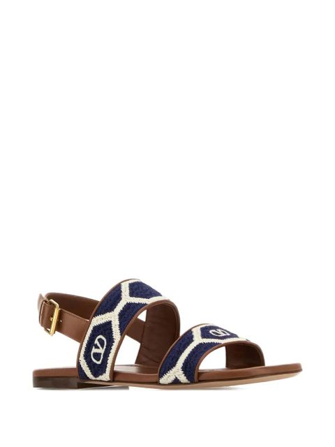 Valentino Garavani Vlogo sandals - Brown - zdjęcie produktu nr 2