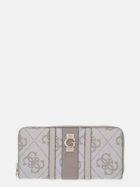 Guess portfel ERENIA damski kolor beżowy SWSO78 38146 - zdjęcie produktu nr 1