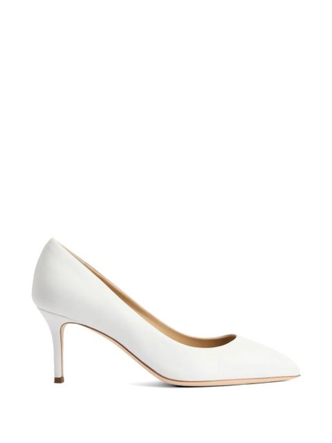 Giuseppe Zanotti Lucrezia leather pumps - White - zdjęcie produktu nr 1