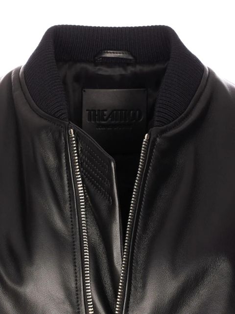The Attico zip-up bomber - Black