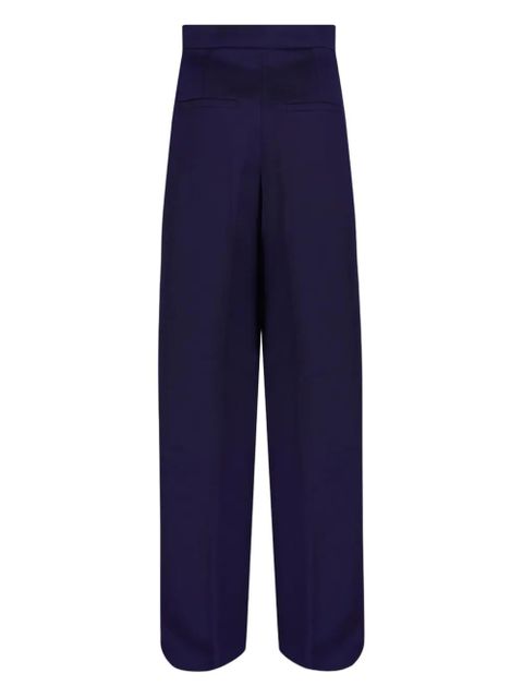 Max Mara panelled trousers - Blue