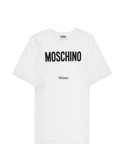 Moschino logo-print T-shirt - White - zdjęcie produktu nr 1