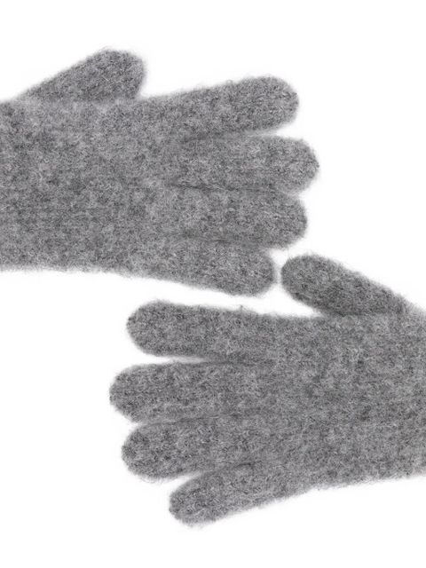 Jacquemus Les gants Gros Grain gloves - Grey - zdjęcie produktu nr 2