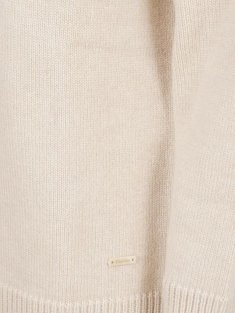 Max Mara chest-pocket hooded sweater - Neutrals