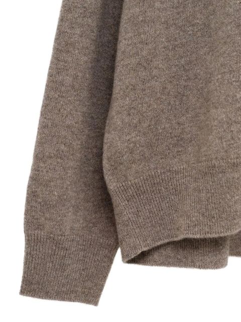 The Row crew-neck cashmere - Brown
