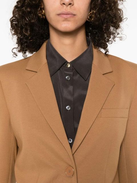 PINKO notched-lapel blazer - Brown