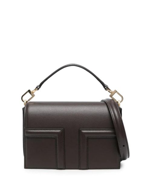 TOTEME mini T-Flap tote bag - Brown - zdjęcie produktu nr 1
