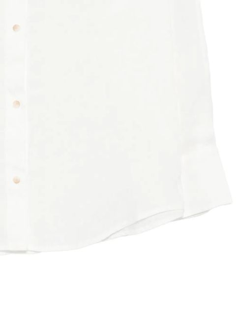 MC2 Saint Barth logo-embroidered button-up shirt - White