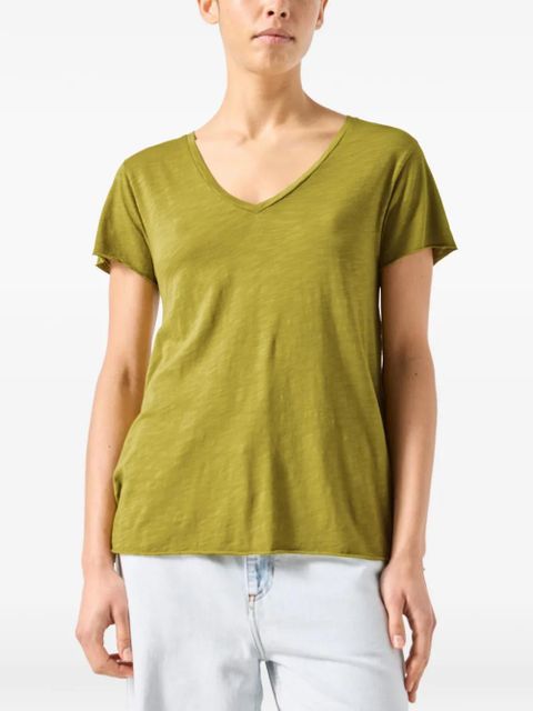 American Vintage Jacksonville V-neck T-shirt - Green