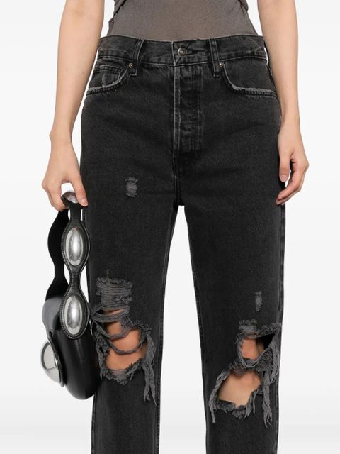 Free People Lasso cotton jeans - Black