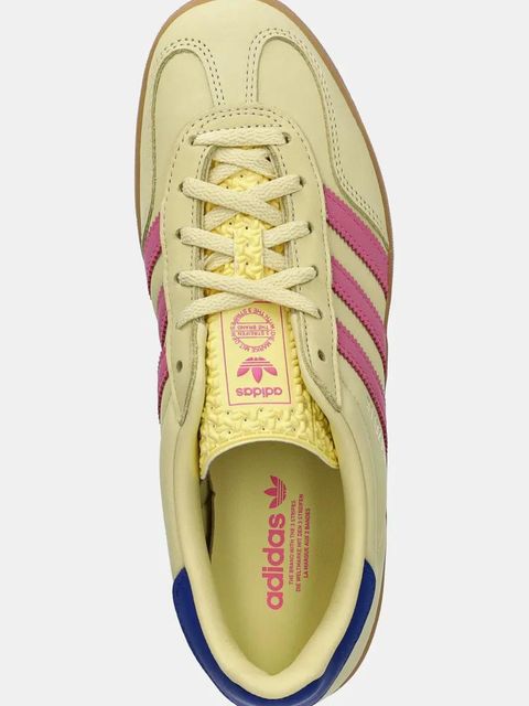 adidas Originals buty Gazelle Indoor damskie kolor żółty JI2719