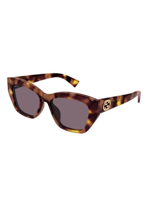 Gucci Eyewear Interlocking G sunglasses - Brown - zdjęcie produktu nr 2