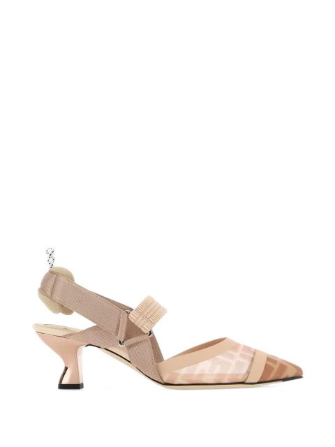 FENDI Colibrì pointed-toe heeled pumps - Pink - zdjęcie produktu nr 1