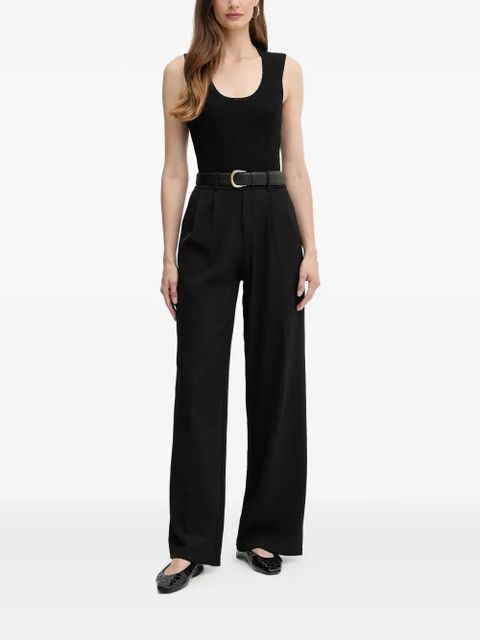 TWINSET ribbed tank top - Black - zdjęcie produktu nr 2