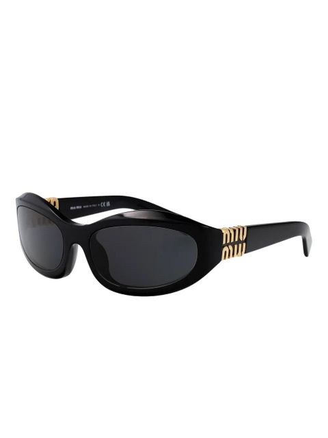 Miu Miu Eyewear cat-eye tinted sunglasses - Black - zdjęcie produktu nr 2
