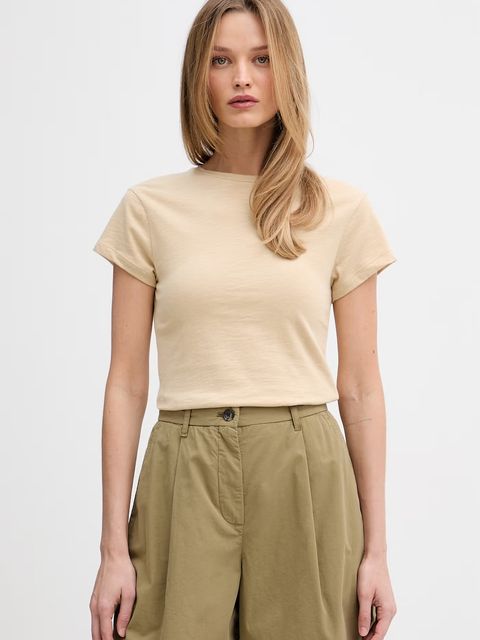 Tommy Hilfiger T-shirt basic damski bawełniany - zdjęcie produktu nr 1