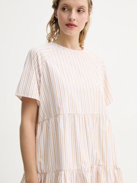 2NDDAY sukienka Loretta kolor biały mini oversize 2252128245