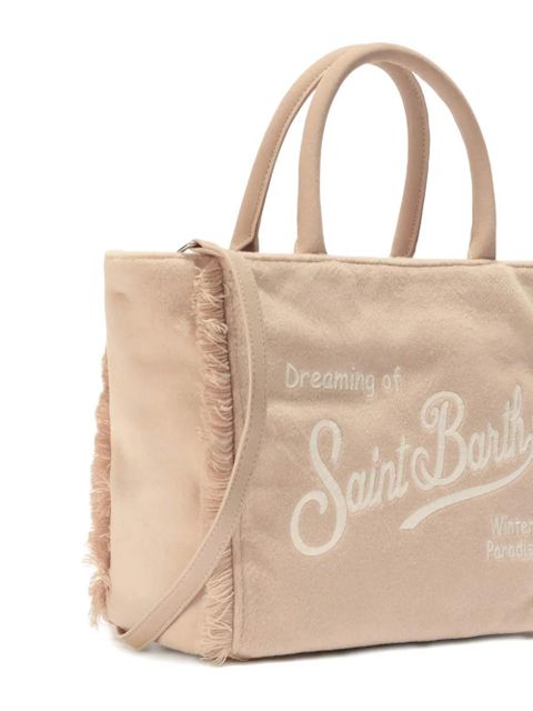 MC2 Saint Barth fringed tote bag - Neutrals