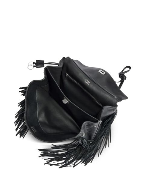 Balenciaga Rodeo fringe top handle bag - Black