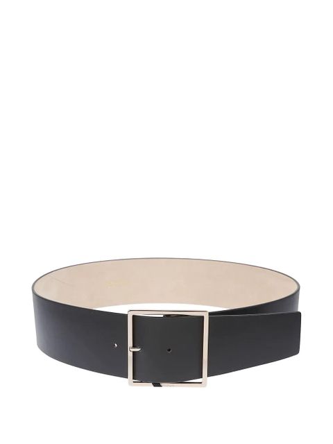 Max Mara square-buckle wide belt - Black - zdjęcie produktu nr 1