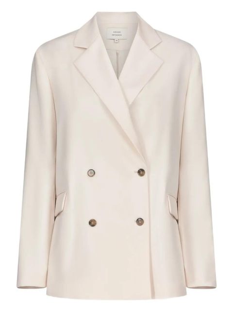 LouLou de Saison Donau Lds double-breasted flap blazer - Pink - zdjęcie produktu nr 1