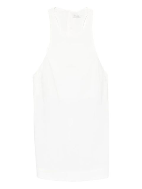 St. Agni racerback crew-neck top - White