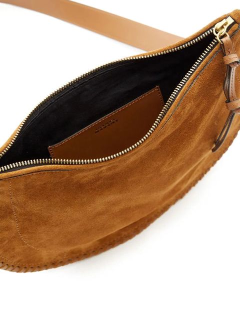 ISABEL MARANT Oskan Soft Zipped cross body bag - Brown