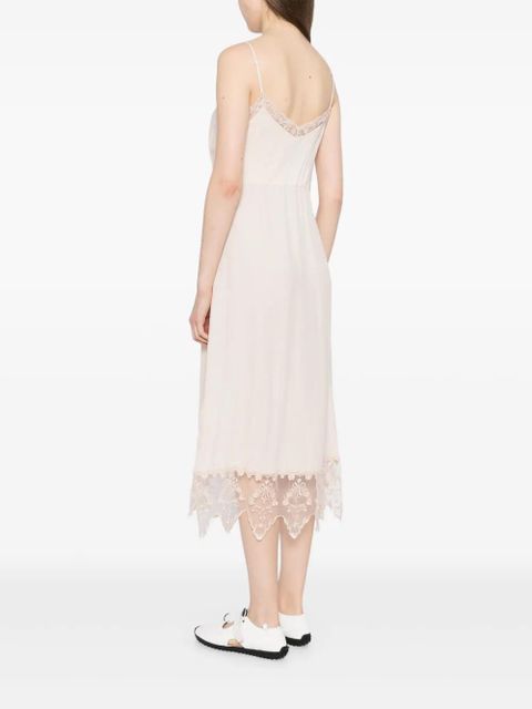 Simone Rocha lace-trim slip dress - Neutrals - zdjęcie produktu nr 2