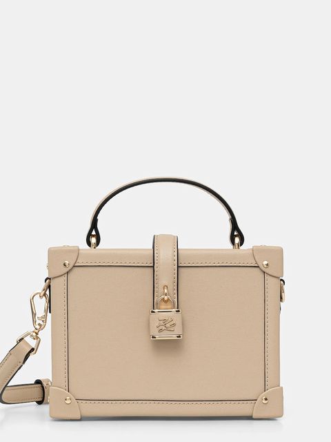 Karl Lagerfeld torebka skórzana K/AUTOGRAPH - zdjęcie produktu nr 1