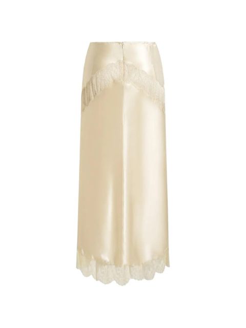 Dolce & Gabbana silk satin skirt - Neutrals - zdjęcie produktu nr 2