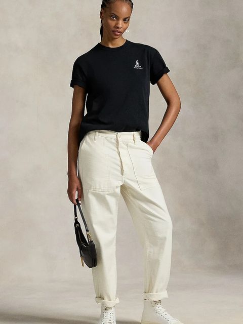 Polo Ralph Lauren t-shirt bawełniany damski kolor czarny 211971712