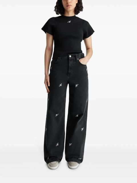 Axel Arigato Clara wide-leg jeans - Black - zdjęcie produktu nr 2