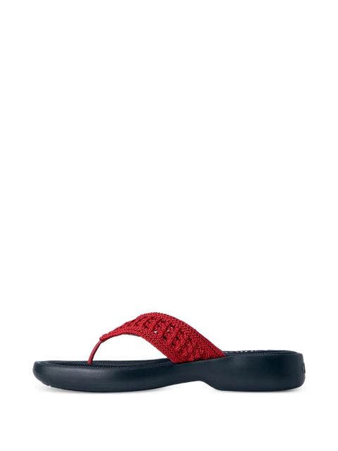 Chloé woven-strap sandals - Red