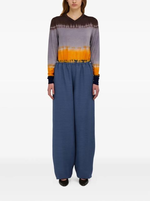 Ferragamo loose leg trousers - Grey