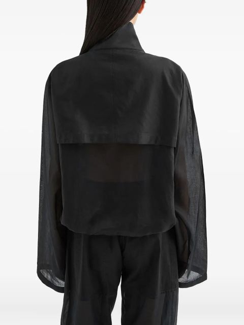 Jil Sander muslin jacket - Black