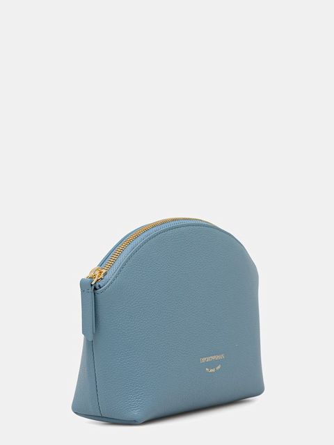 Emporio Armani kosmetyczka skórzana - zdjęcie produktu nr 1