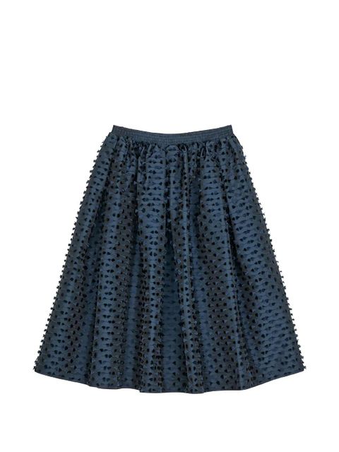 Cecilie Bahnsen Mala fil-coupé skirt - Blue - zdjęcie produktu nr 1
