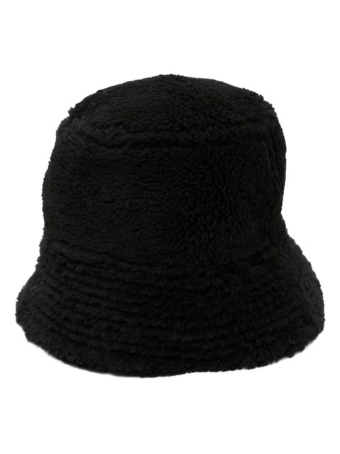 Yves Salomon reversible bucket hat - Black