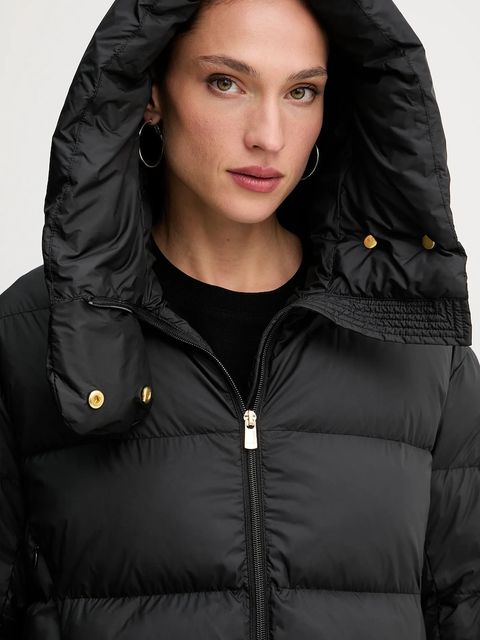 Pinko kurtka kolor czarny zimowa oversize 101602 A2P6