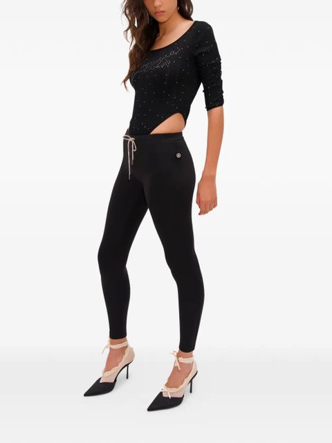 AREA logo-embellishment bodysuit - Black - zdjęcie produktu nr 2