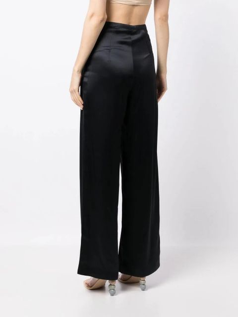 Cult Gaia Tash wide-leg trousers - Black