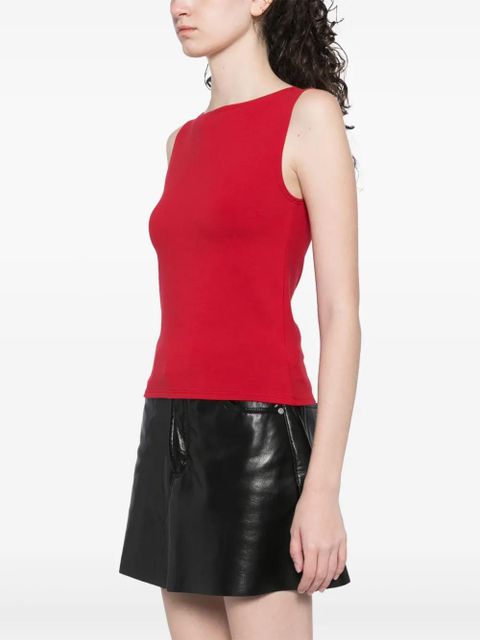 Reformation Dusk knit top - Red