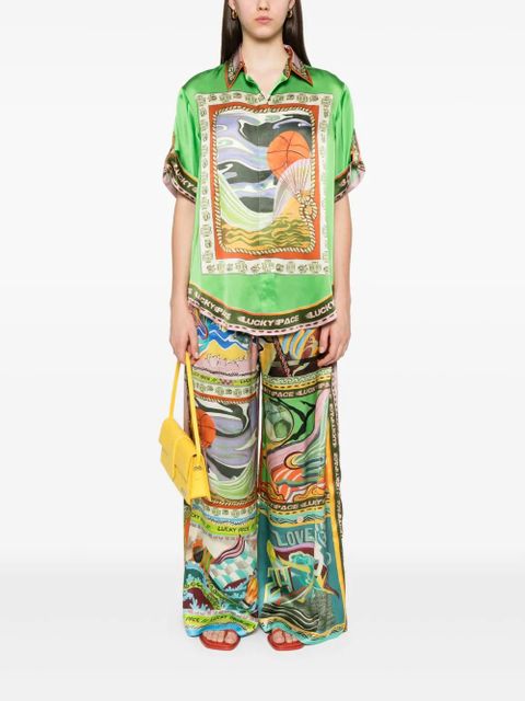 ALEMAIS Lucky Pace shirt - Green - zdjęcie produktu nr 2