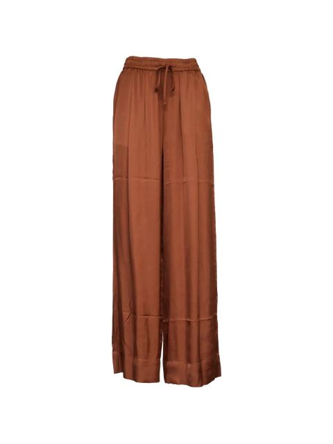 Essentiel Antwerp drawstring wide leg trousers - Brown - zdjęcie produktu nr 1