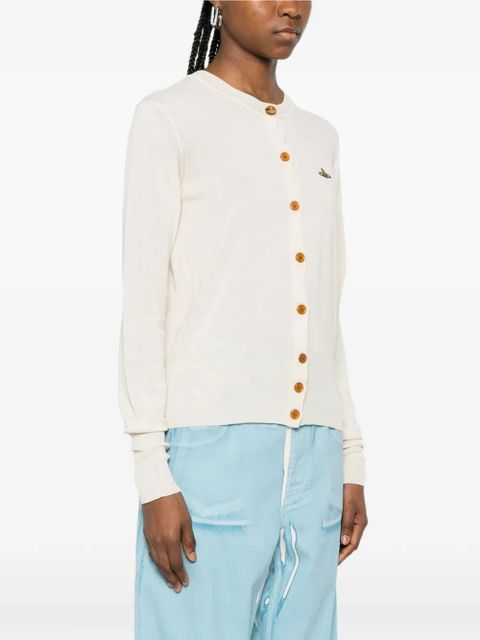 Vivienne Westwood button-fastening cardigan - Neutrals