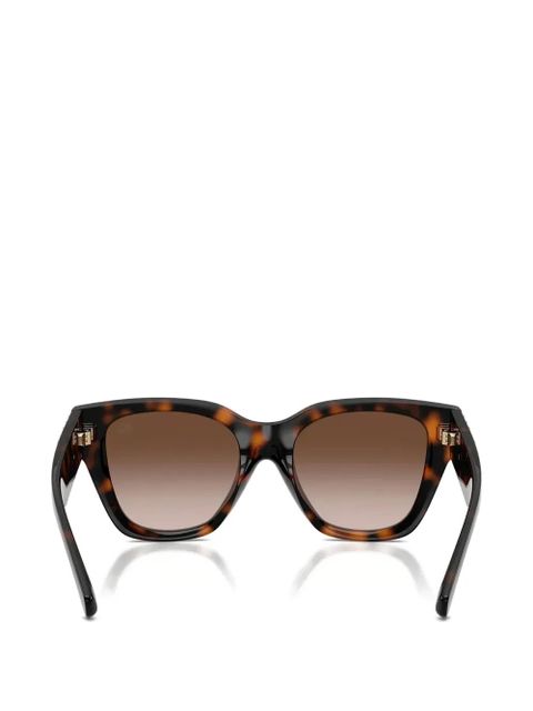 Burberry Eyewear tortoiseshell-effect cat-eye sunglasses - Brown