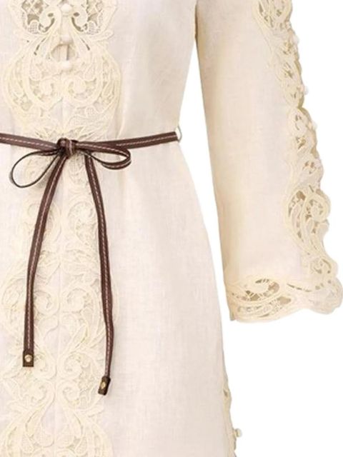 ZIMMERMANN belted tunic - Neutrals - zdjęcie produktu nr 2